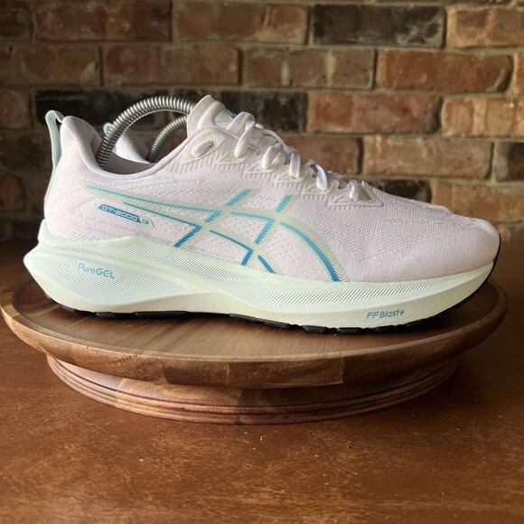 ASICS GT 2000 13 FF Blast White Blue Mint Womens 10 Road Running Shoes Sneakers - Picture 9 of 16